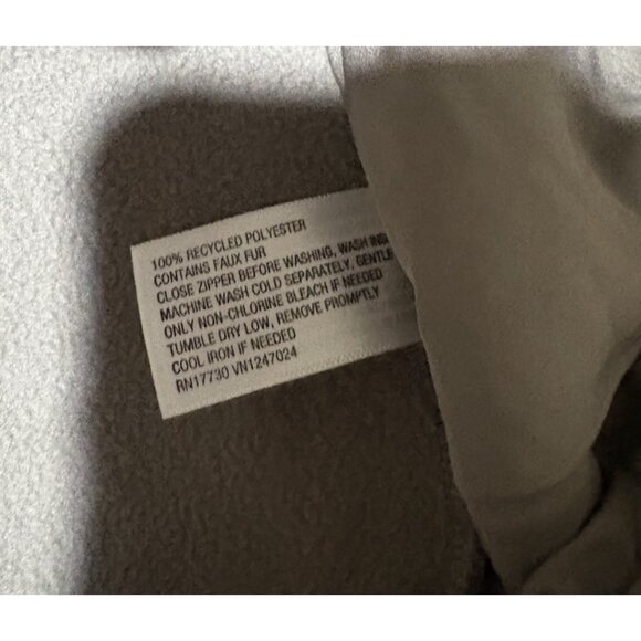 Gray High Pile Fleece Zip-up Sweatshirt jacket - Goodfellow & Co. Men's S - Picture 4 of 7